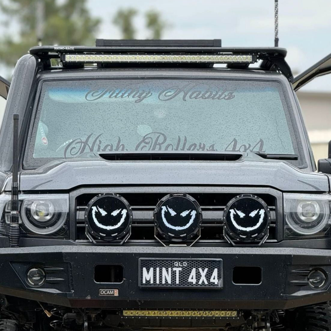 Filthy Habits Window Banner Black