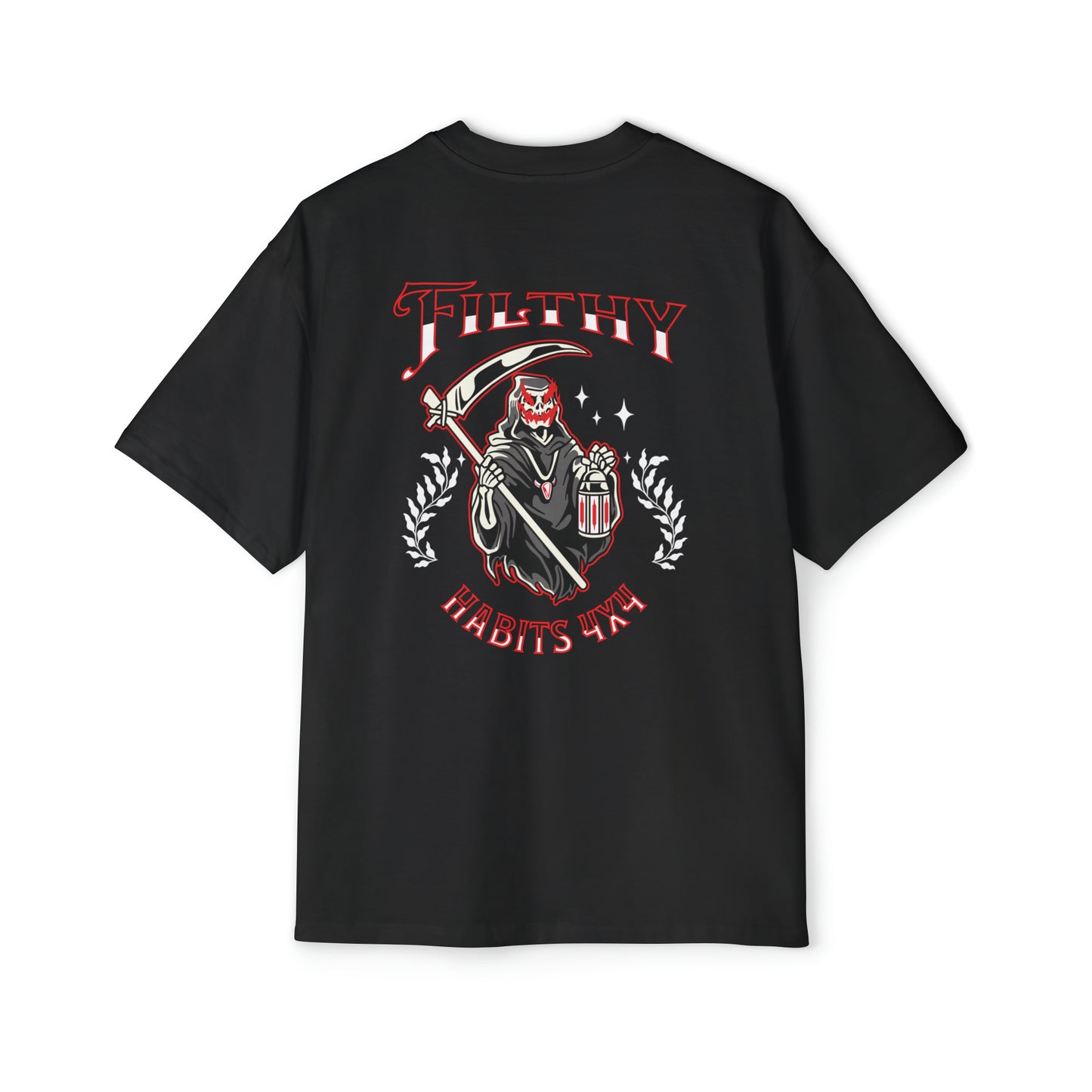 Filthy Grim Unisex Heavy Oversized Tee