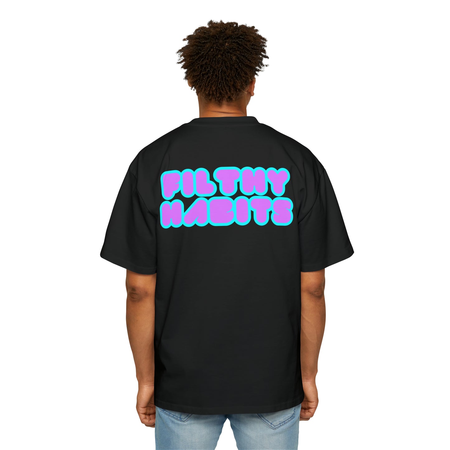 Filthy Habits Neon Unisex Heavy Oversized Tee