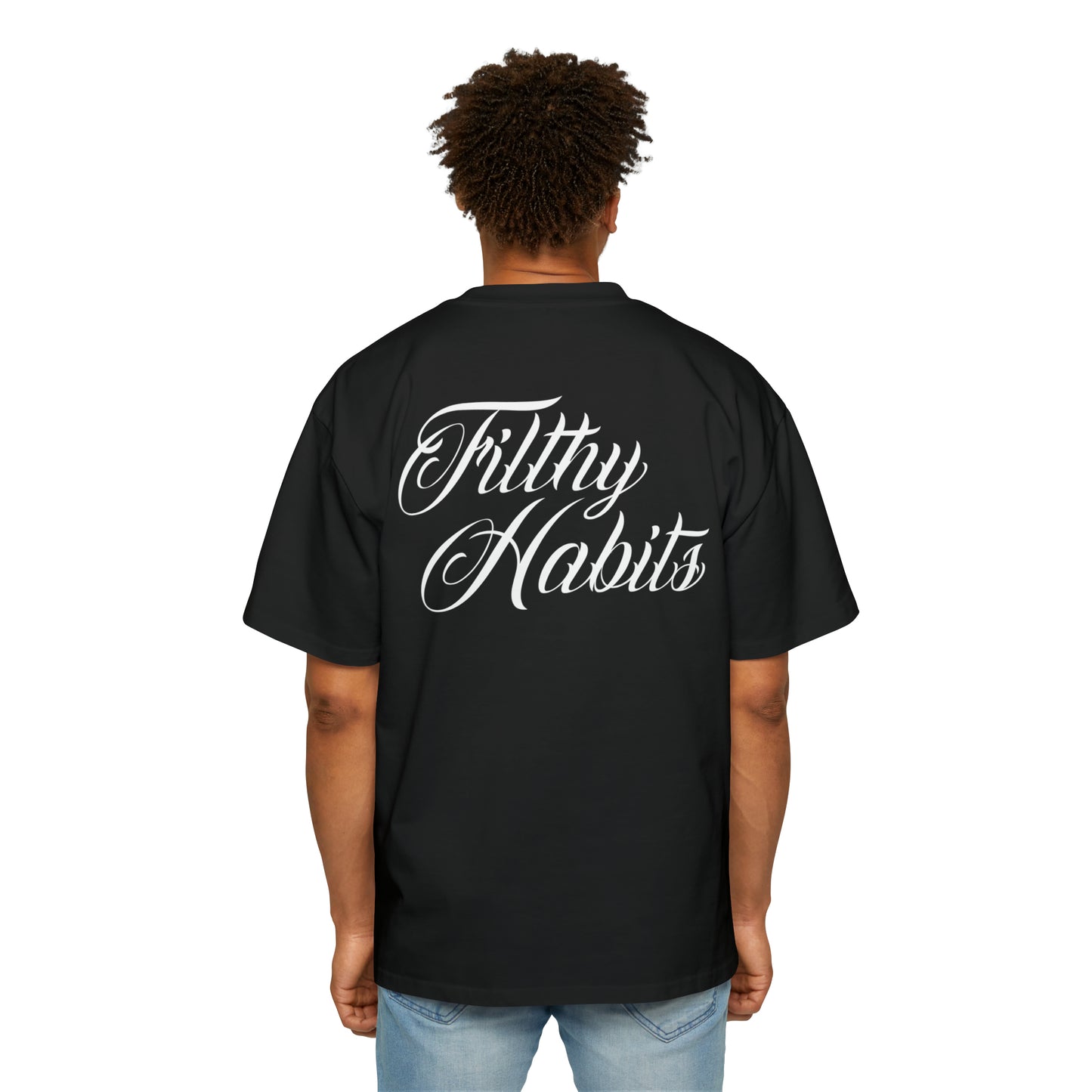 FILTHY HABITS UNISEX HEAVY OVERSIZED T-SHIRT