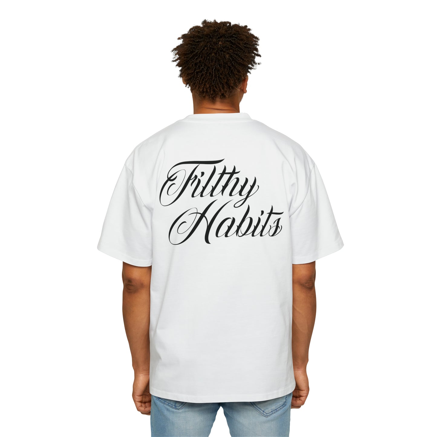 FILTHY HABITS UNISEX HEAVY OVERSIZED T-SHIRT