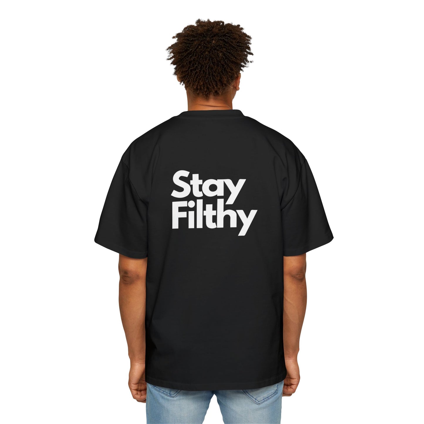 STAY FILTHY UNISEX HEAVY OVERSIZED T-SHIRT