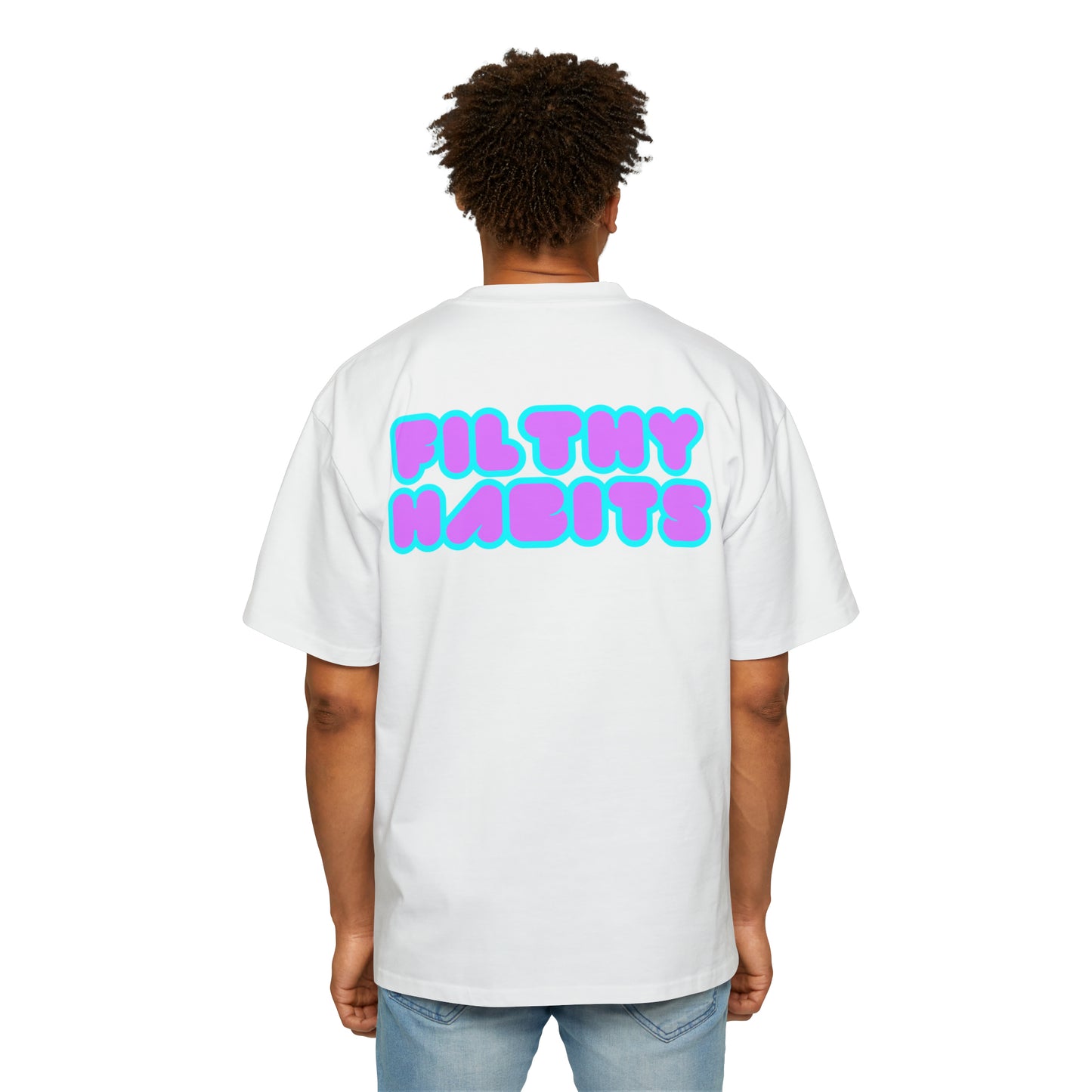 Filthy Habits Neon Unisex Heavy Oversized Tee