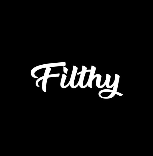 Filthy Sticker White