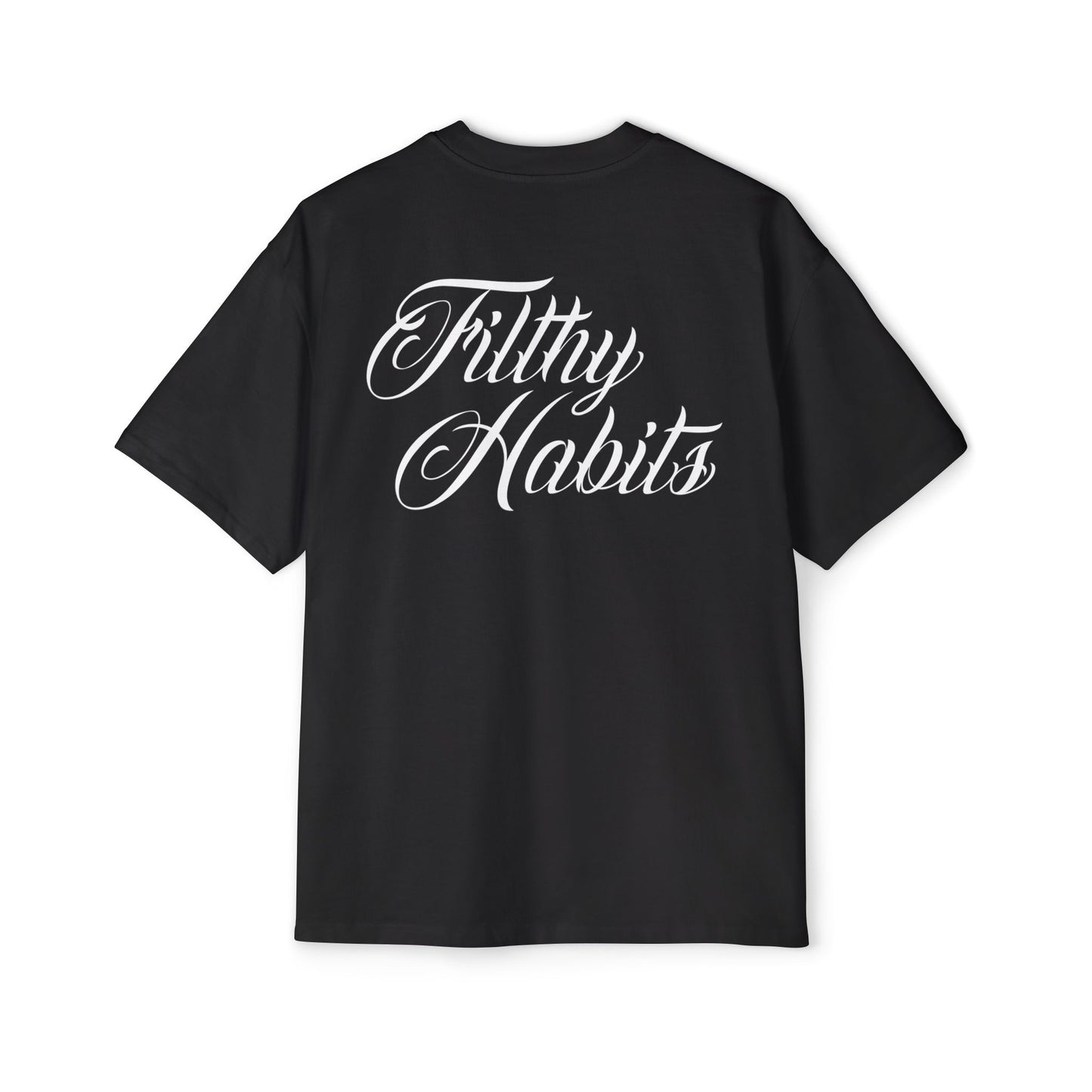 FILTHY HABITS UNISEX HEAVY OVERSIZED T-SHIRT