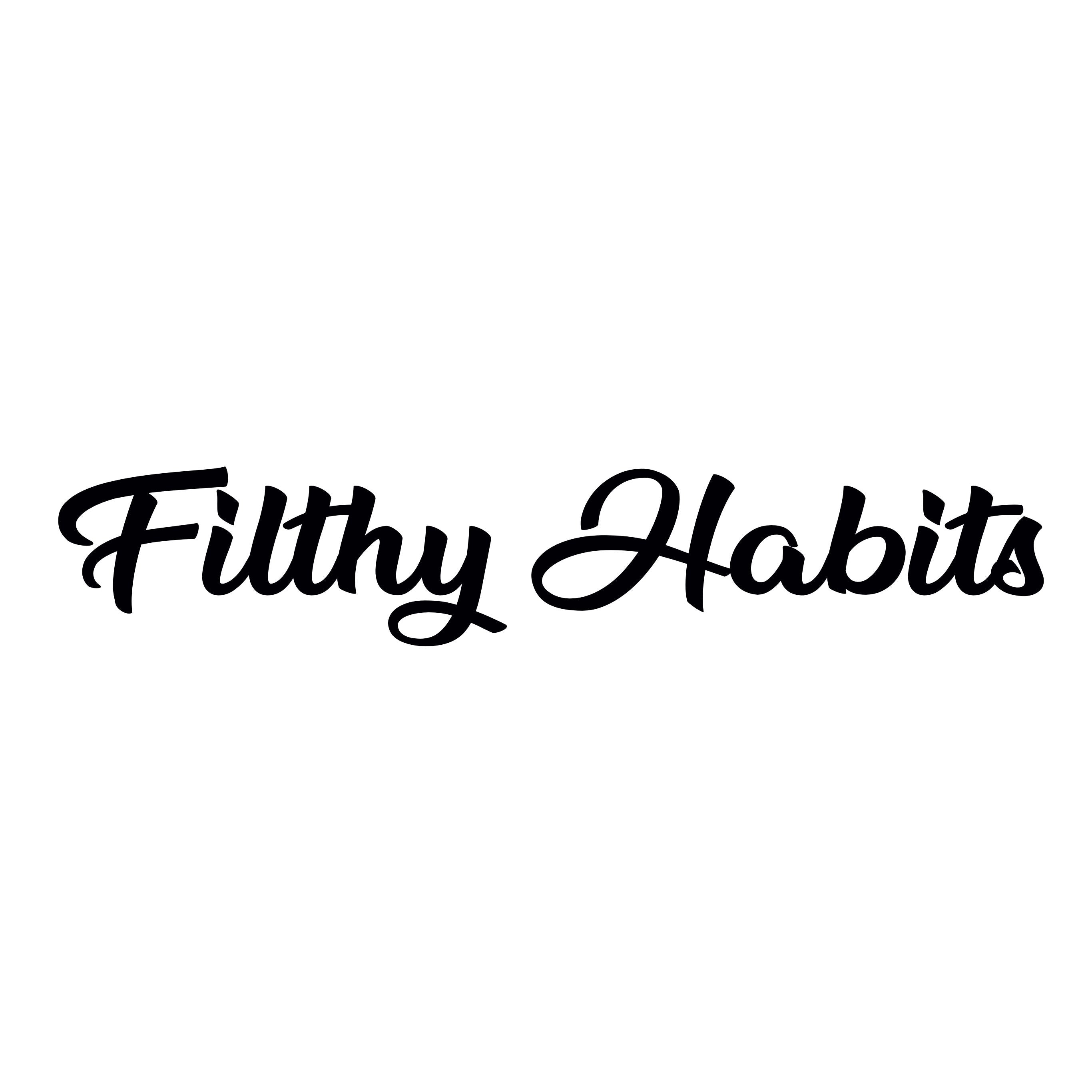 Filthy Banner Stickers & Banners – Filthy Habits 4x4