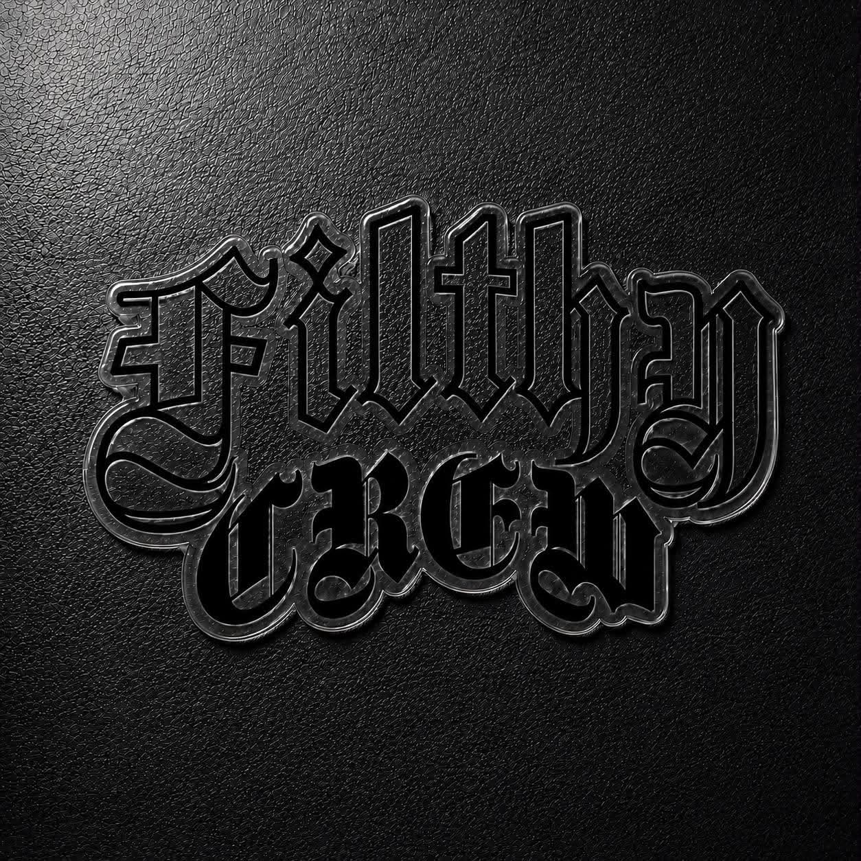 Filthy Crew Rear Banner - Matte Black