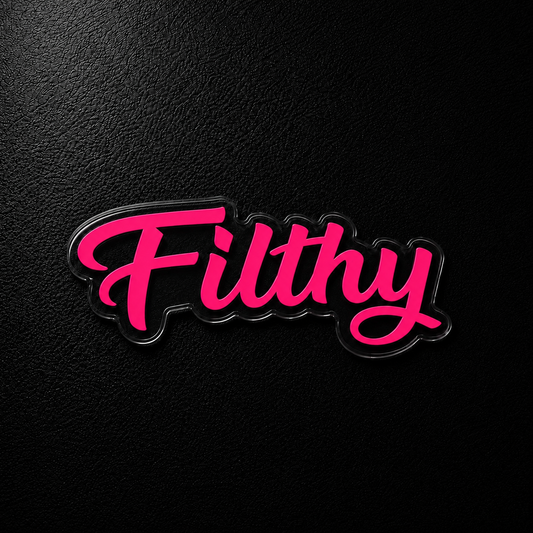 Filthy Sticker Pink